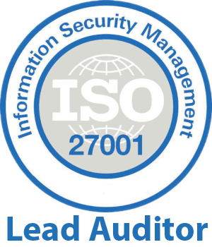 Logo certification ISO 27001 Lead Auditor
